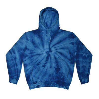 Unisex Tie-Dyed Hooded Sweatshirt Thumbnail