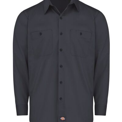 Men's Tall Industrial Worktech Ventilated Long Sleeve Work Shirt Thumbnail