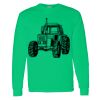 Heavy Cotton 100% Cotton Long Sleeve T Shirt Thumbnail