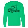 Heavy Cotton 100% Cotton Long Sleeve T Shirt Thumbnail